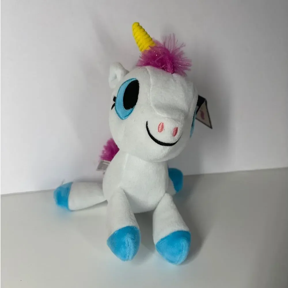 BARK Plush Carnival Dog Toys Perfect Pitch Squeaky Crinkle Ball Unicorn Lot of 2